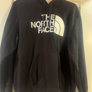The North Face Men's Black and White Hoodie